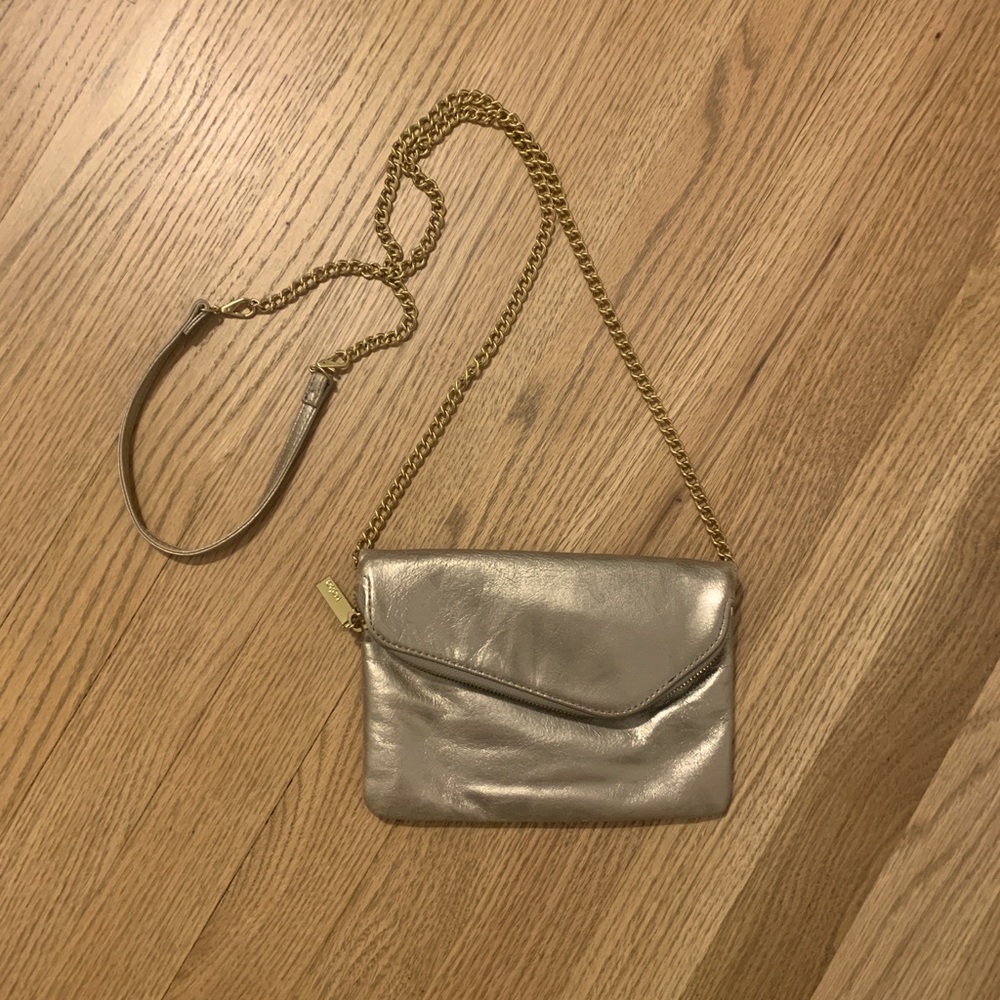 HOBO metallic clutch/purse